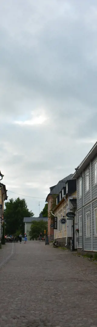 Holzhäuser in Porvoo